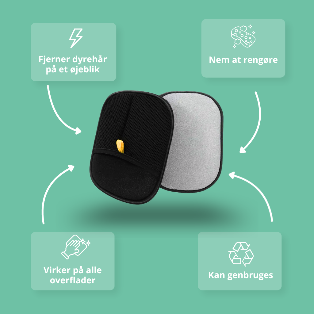 Dyrehårfjerner handske NordicSmart