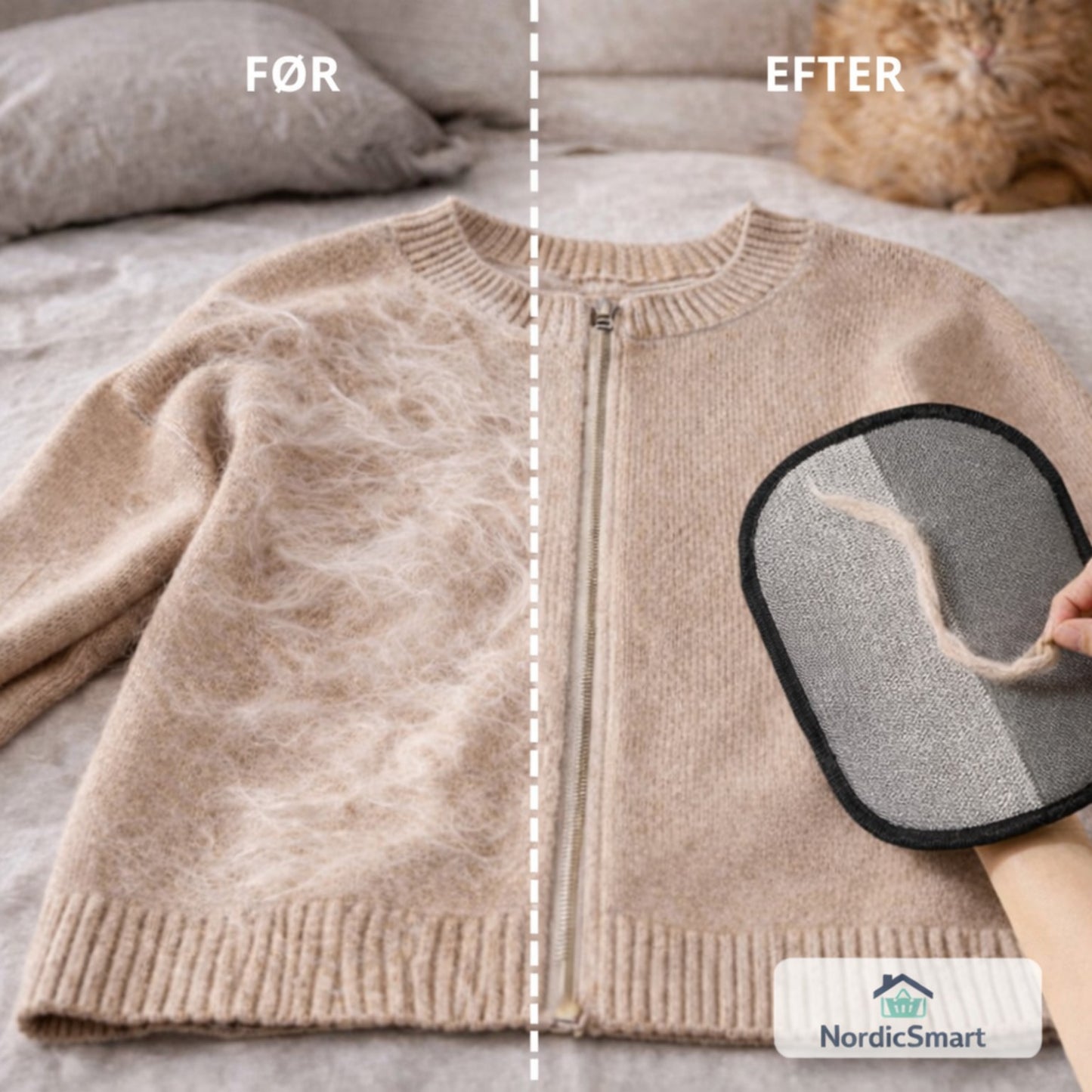 Dyrehårfjerner handske NordicSmart